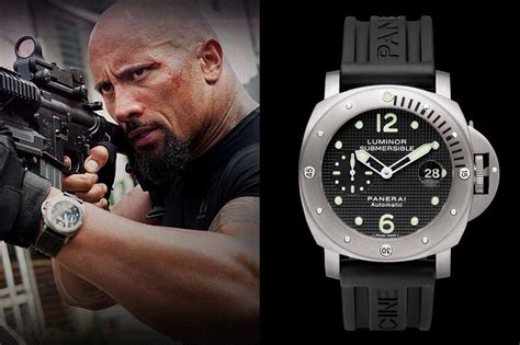 dwayne johnson panerai fast and furious|Why Panerai is the Perfect Watch for Dwayne ‘The .